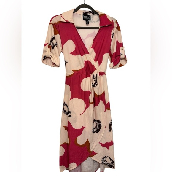 LB70 Lloyd Boston Great Escape Wrap Dress - Picture 2 of 9